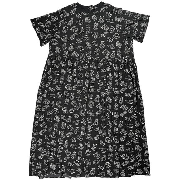 NWT DRESSED in LALA Never Too Much Oversized Dress in Zodiac Love - Picture 7 of 15